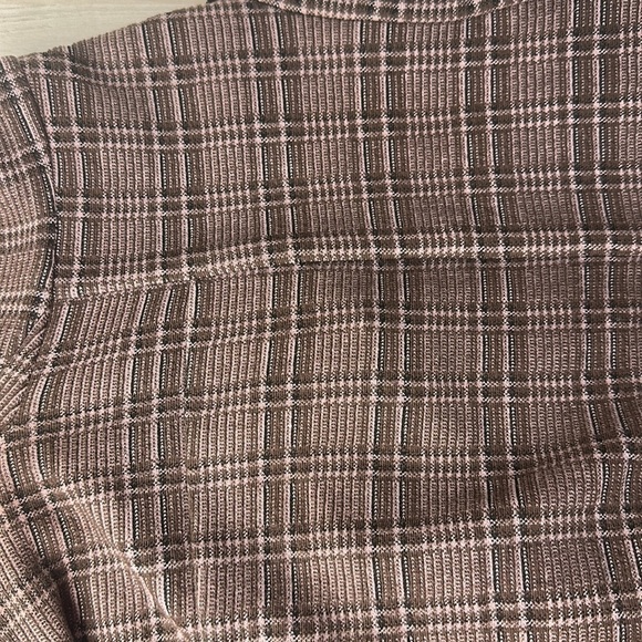 Vintage Diane Von Furstenburg Two Piece Plaid Style Skirt Suit Set size 6 - Picture 7 of 12